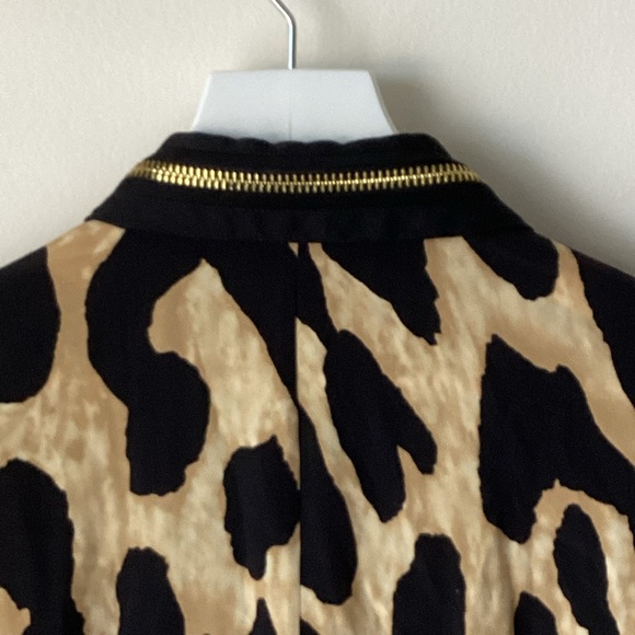 Per Se Silk Leopard Print Dress Sz 4 - Picture 3 of 8